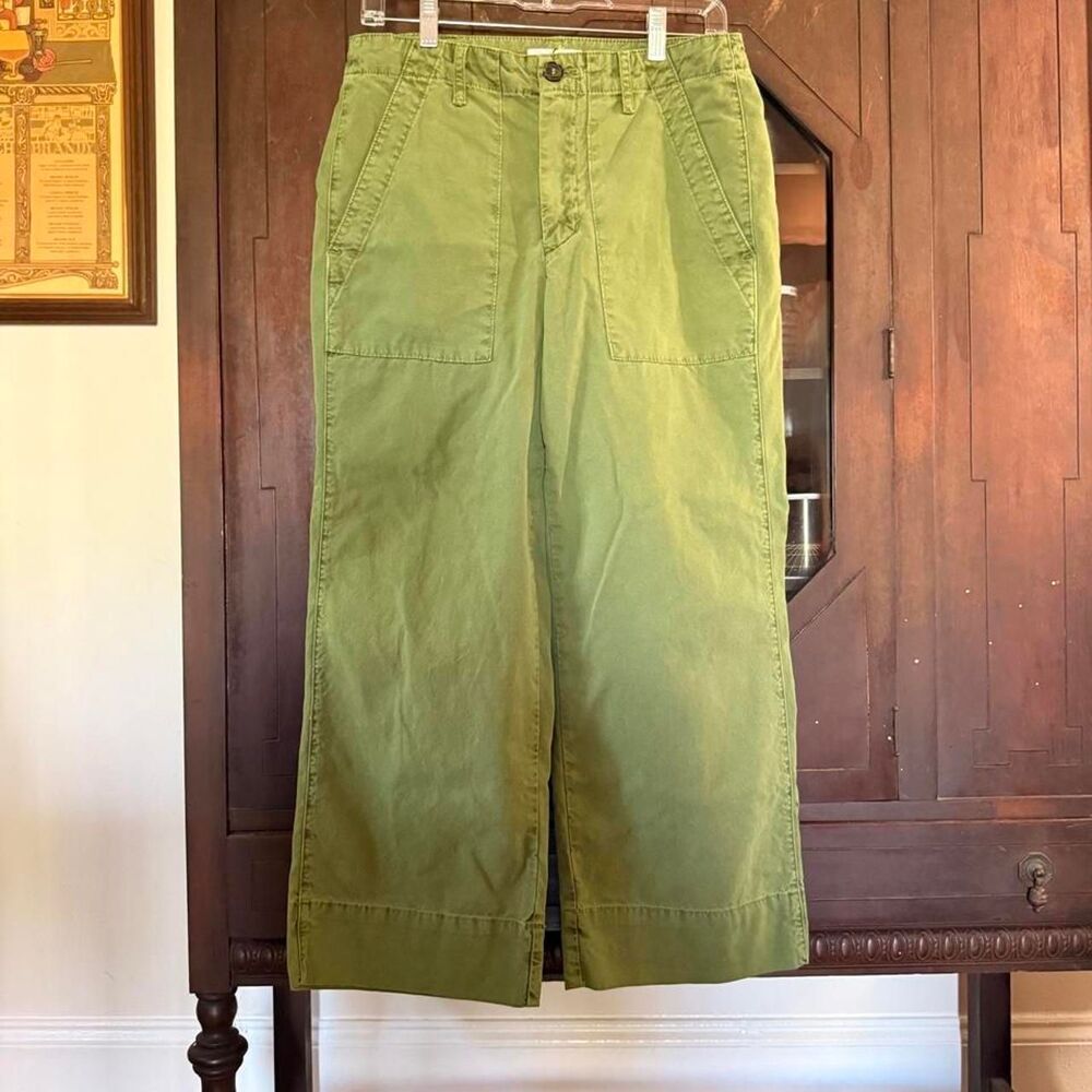 Velvet Women's Green and Khaki Trousers